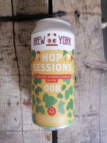 Brew York Hop Sessions 008 4.2% (440ml can)