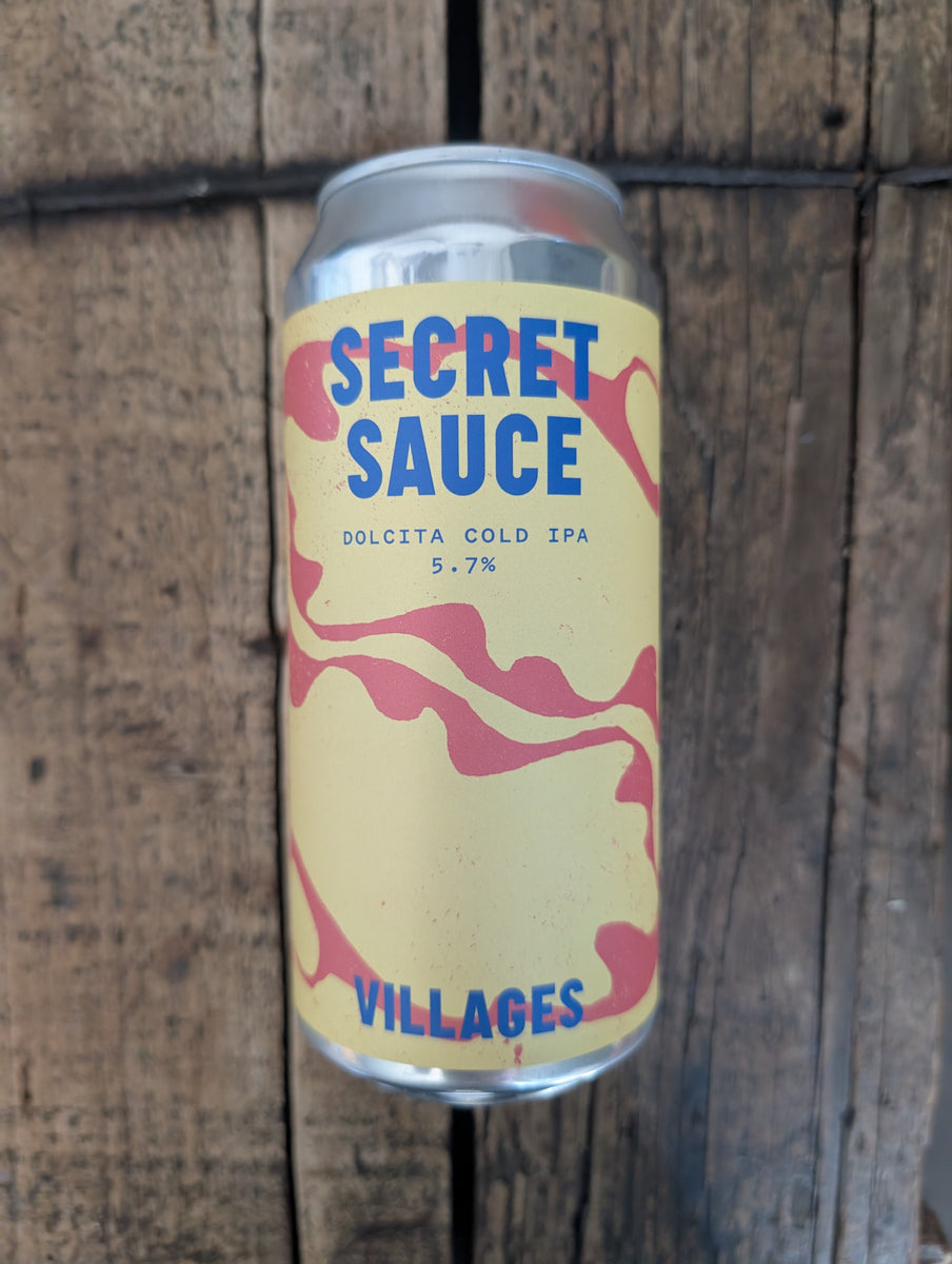 Villages Secret Sauce 5.7% (440ml can) – waterintobeer