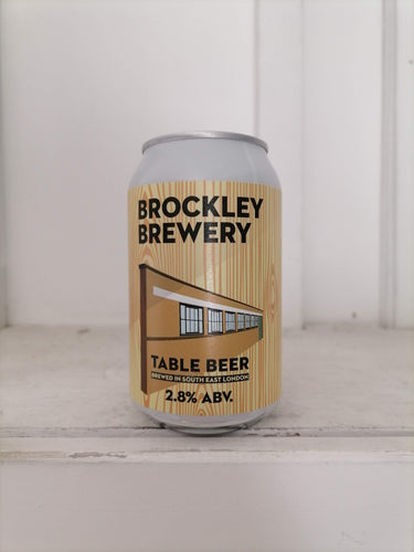 Brockley Table Beer 2.8% (330ml can)