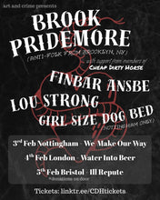 Brook Pridemore (USA), Finbar Ansbe & Lou Strong ticket