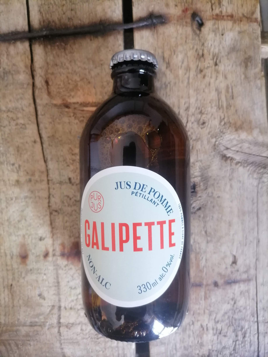 Galipette Jus De Pomme Non-Alc 0% (330ml bottle)