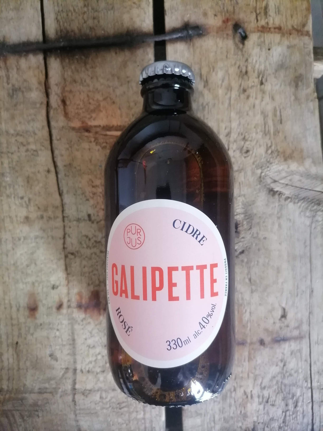 Galipette Cidre Rose 4% (330ml bottle)