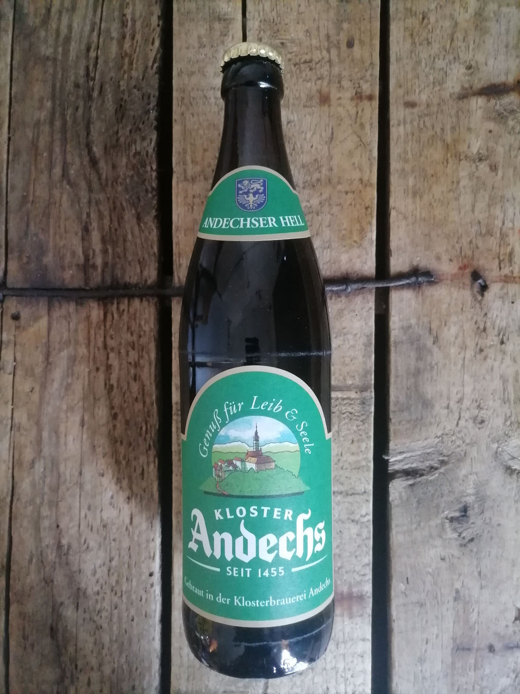 Andechs Hell 4.8% (500ml bottle)