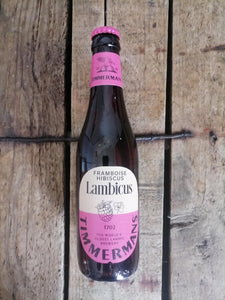 Timmermans Lambiscus Framboise Hibiscus 4% (330ml bottle)