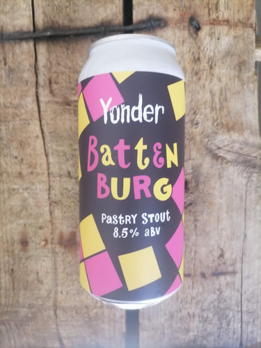 Yonder Battenburg 8.5% (440ml can) - waterintobeer