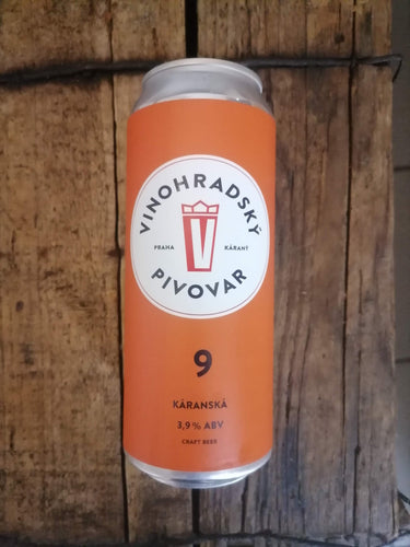Vinohradsky Karanska 9 3.9% (500ml can)