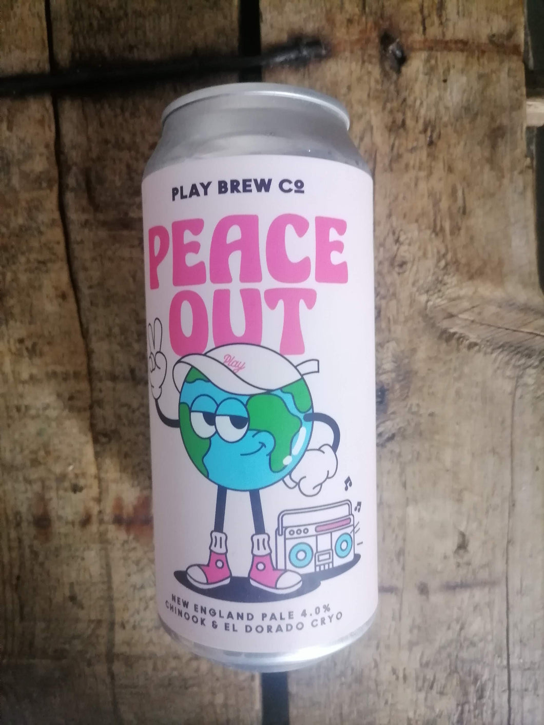 Play Peace Out 4% (440ml can)