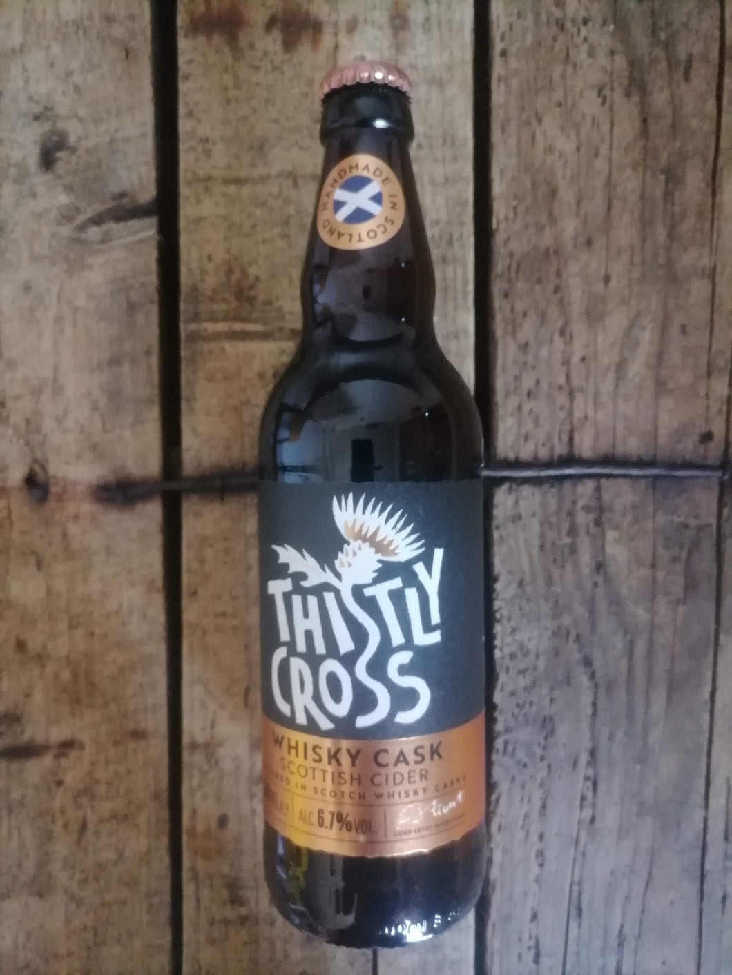 Thistly Cross Whisky Cask 6.7% (500ml bottle)