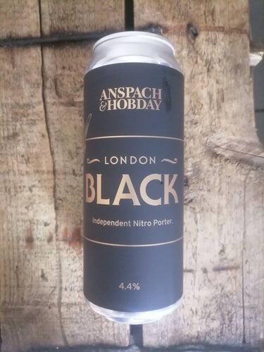Anspach & Hobday London Black 4.4% (470ml can)