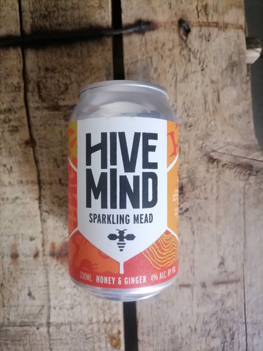 Hive Mind Honey & Ginger Mead 4% (330ml can)