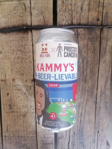 Brew York Kammys Un-beer-lievable 4.1% (440ml can)