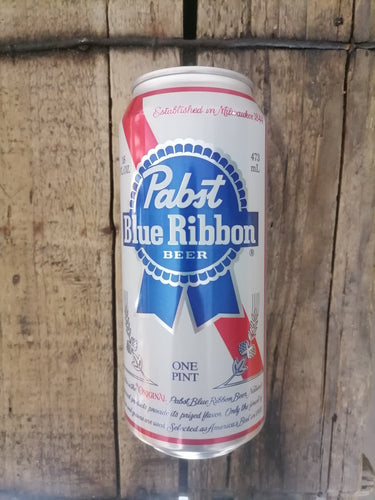 Pabst Blue Ribbon 4.7% (473ml can) - waterintobeer