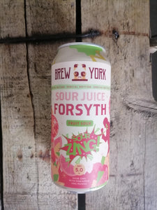 Brew York Sour Juice Forsyth 5% (440ml can)
