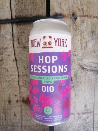 Brew York Hop Sessions 010 4.2% (440ml can)
