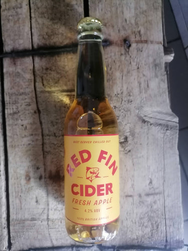 Red Fin Fresh Apple 4.2% (330ml bottle) - waterintobeer