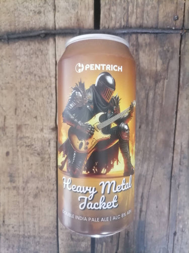 Pentrich Heavy Metal Jacket 8% (440ml can) - waterintobeer