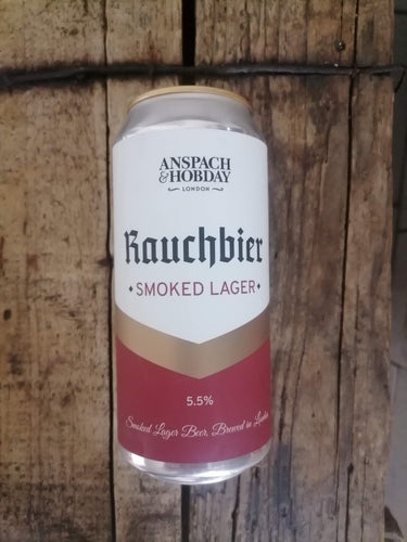 Anspach & Hobday The Rauchbier 5.5% (440ml can) - waterintobeer