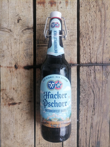 Hacker Pschorr Oktoberfest Bier 6% (500ml bottle) - waterintobeer