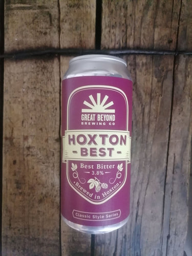 Great Beyond Hoxton Best 3.8% (440ml can)