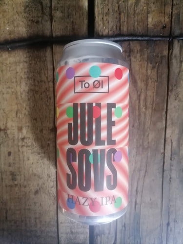 To Øl Jule Sovs 6.1% (440ml can) - waterintobeer