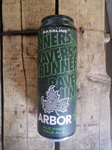 Arbor Bassline 0.5% (568ml can) - waterintobeer