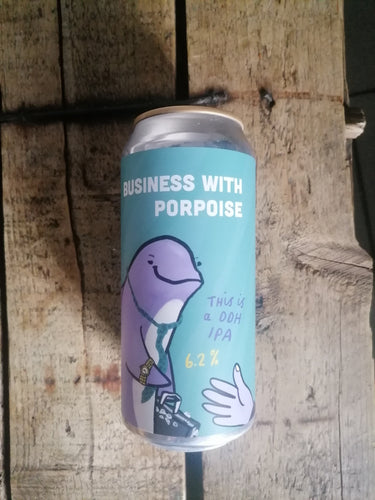 Pretty Decent Business with Porpoise 6.2% (440ml can) - waterintobeer