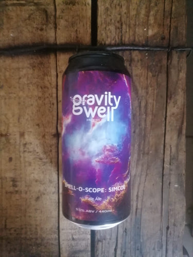 Gravity Well Smell-o-Scope: Simcoe 5% (440ml can) - waterintobeer