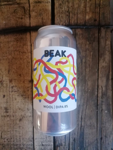 Beak Wool 8% (440ml can) - waterintobeer