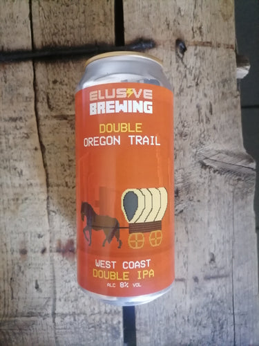 Elusive Double Oregon Trail 8% (440ml can) - waterintobeer