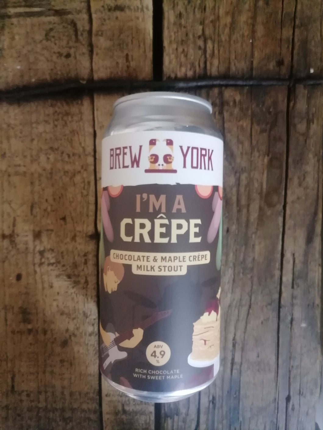 Brew York I'm a Crepe 4.9% (440ml can)