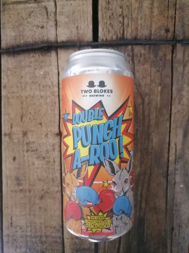 Two Blokes Double Punch A-Roo! 8% (473ml can)