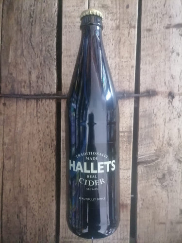 Hallets Real Cider 6% (500ml bottle)