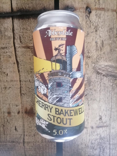 Abbeydale Cherry Bakewell Stout 5% (440ml can)