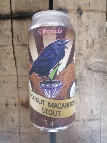 Abbeydale Coconut Macaroon Stout 5.4% (440ml can)