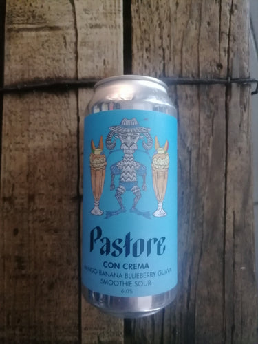 Pastore Con Crema Mango, Banana, Blueberry, Guava 6% (440ml can)