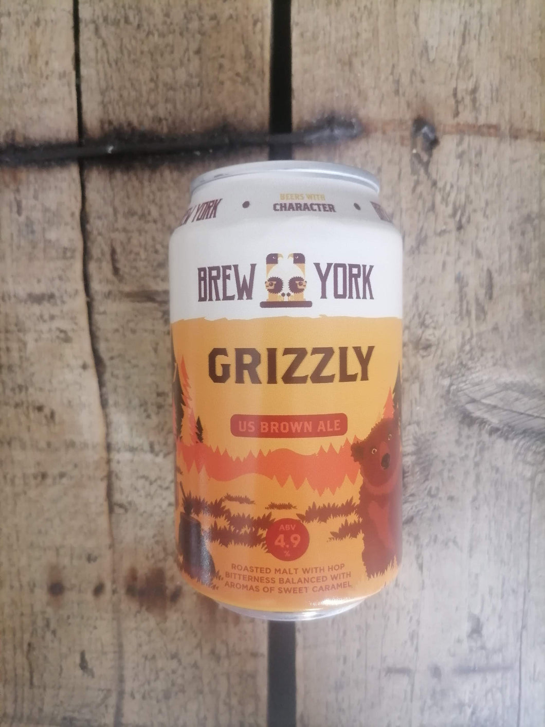 Brew York Grizzly 4.5% (330ml can)