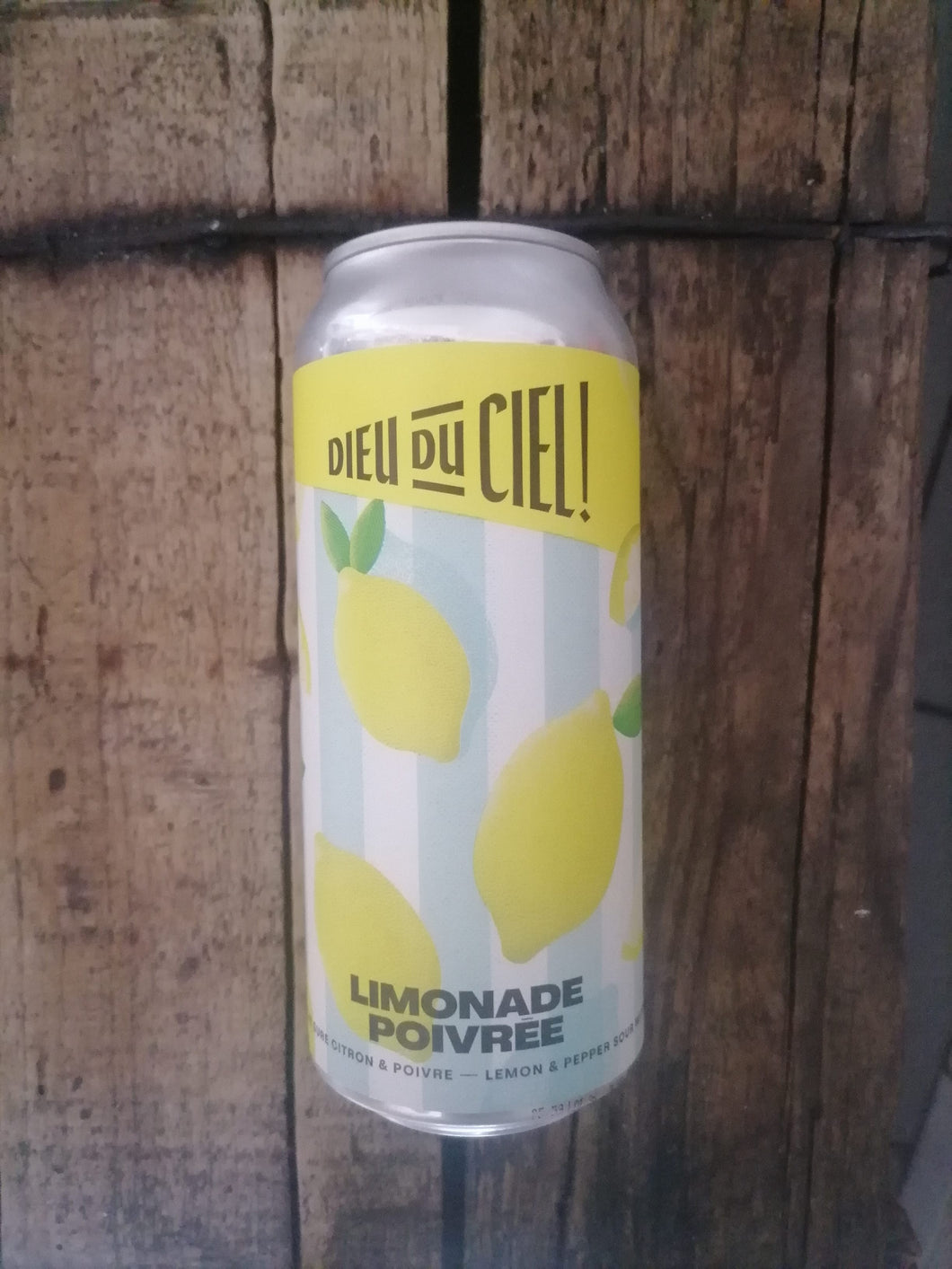 Dieu Du Ciel! Limonade Poivree 3.5% (473ml can)