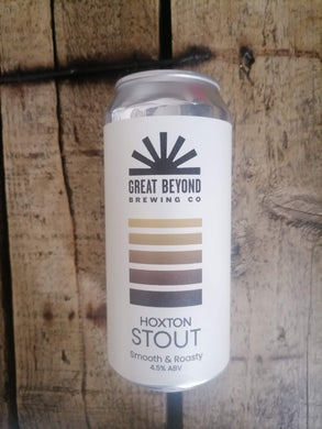 Great Beyond Hoxton Stout 4.5% (440ml can)