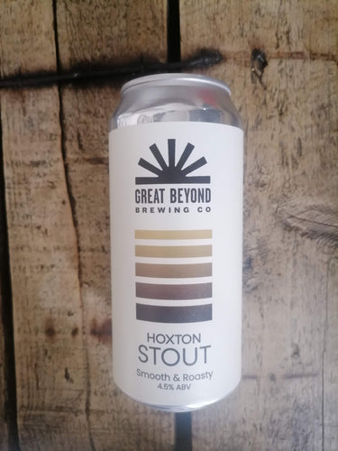 Great Beyond Hoxton Stout 4.5% (440ml can)