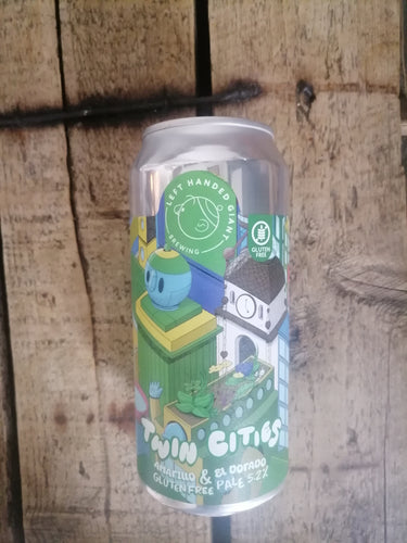 Left Handed Giant Twin Cities: Amarillo & El Dorado 5.2% (440ml can)
