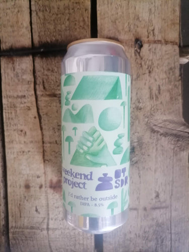 Weekend Project I'd Rather Be Outside 8.5% (500ml can)