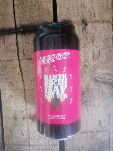 Neon Raptor Ninth Birthday Sour 8% (440ml can)