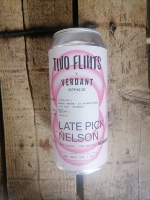 Two Flints Late Pick Nelson 7% (440ml can)