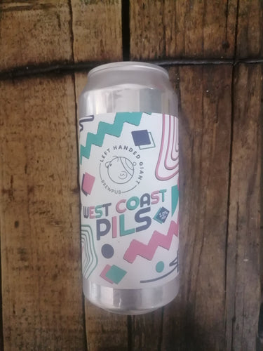 Left Handed Giant West Coast Pils 5% (440ml can)