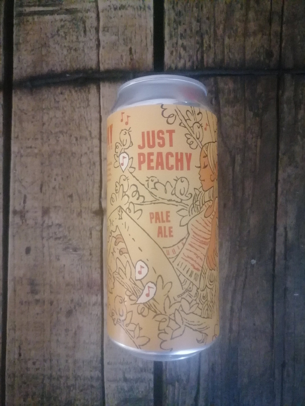 Burning Sky Just Peachy 4.8% (440ml can)