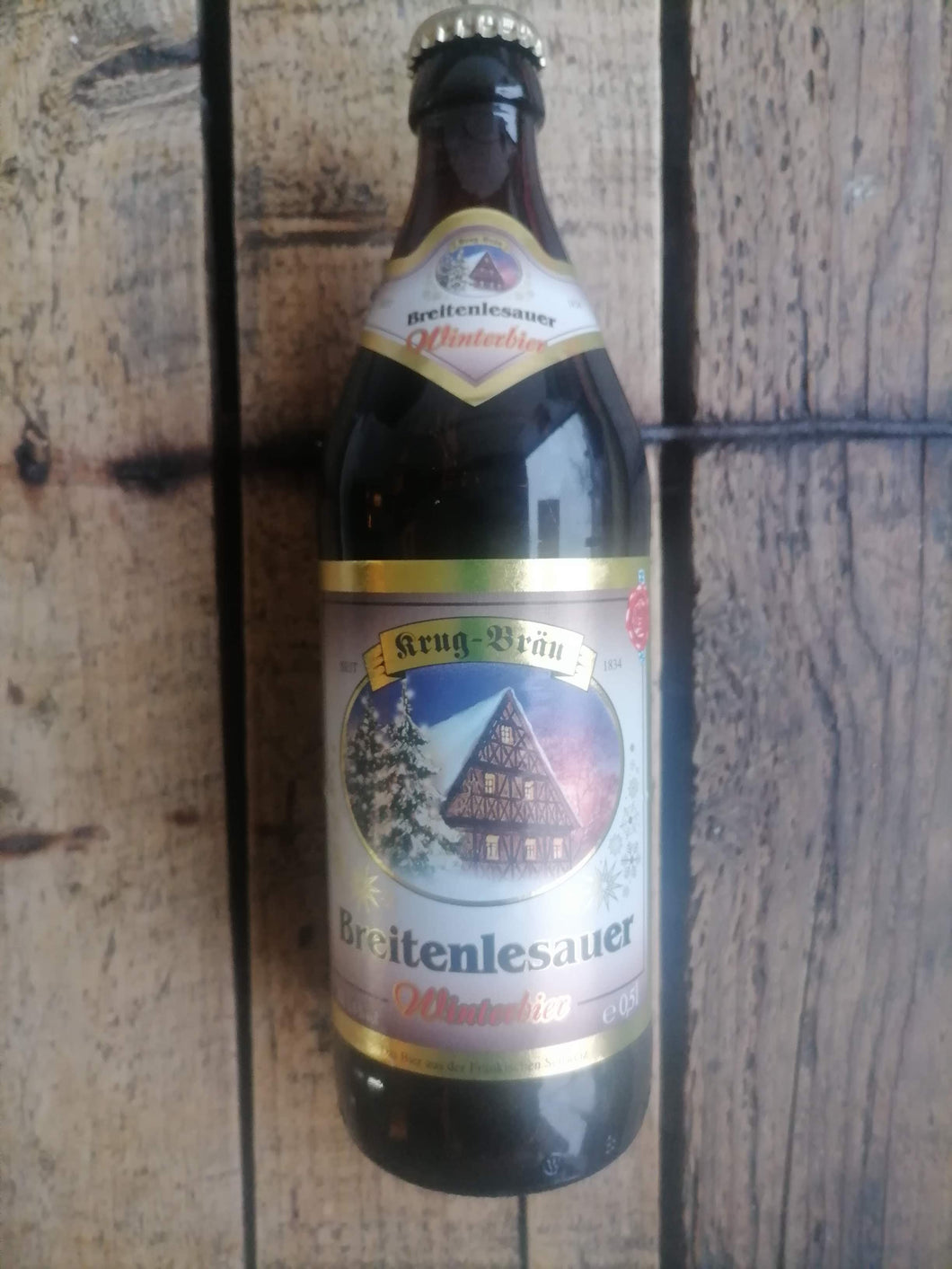 Krug Brau Breienlesauer Winterbier 5.5% (500ml bottle)