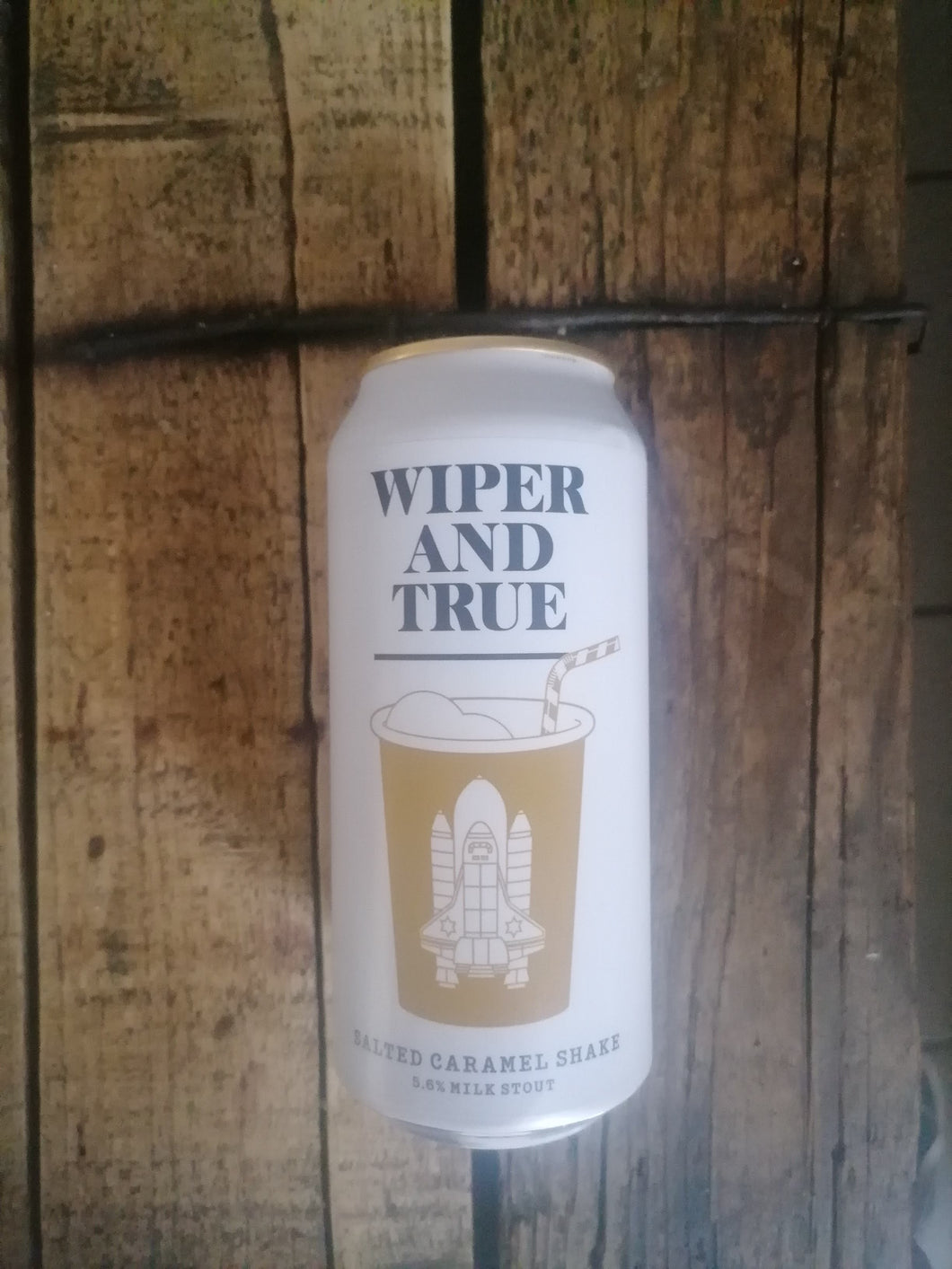 Wiper and True Salted Caramel Shake 5.6% (440ml can)