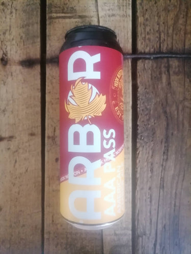 Arbor AAA Pass 4.5% (568ml can)
