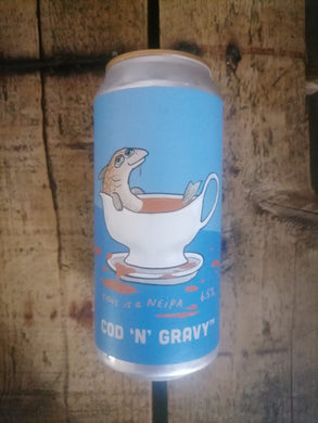 Pretty Decent Cod 'n' Gravy 6.5% (440ml can)
