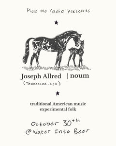 Joseph Allred (USA) and noum ticket